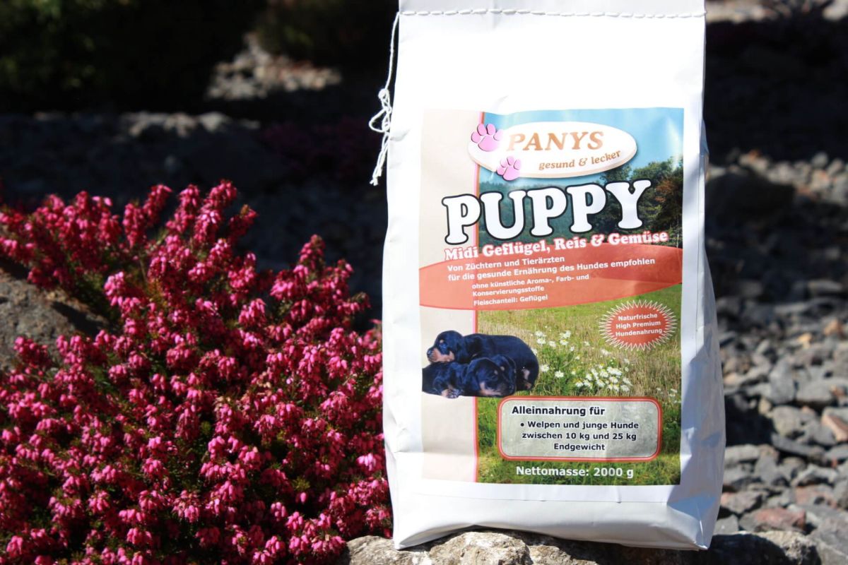 Puppy Midi Geflügel, Reis + Gemüse - 2,0 Kg